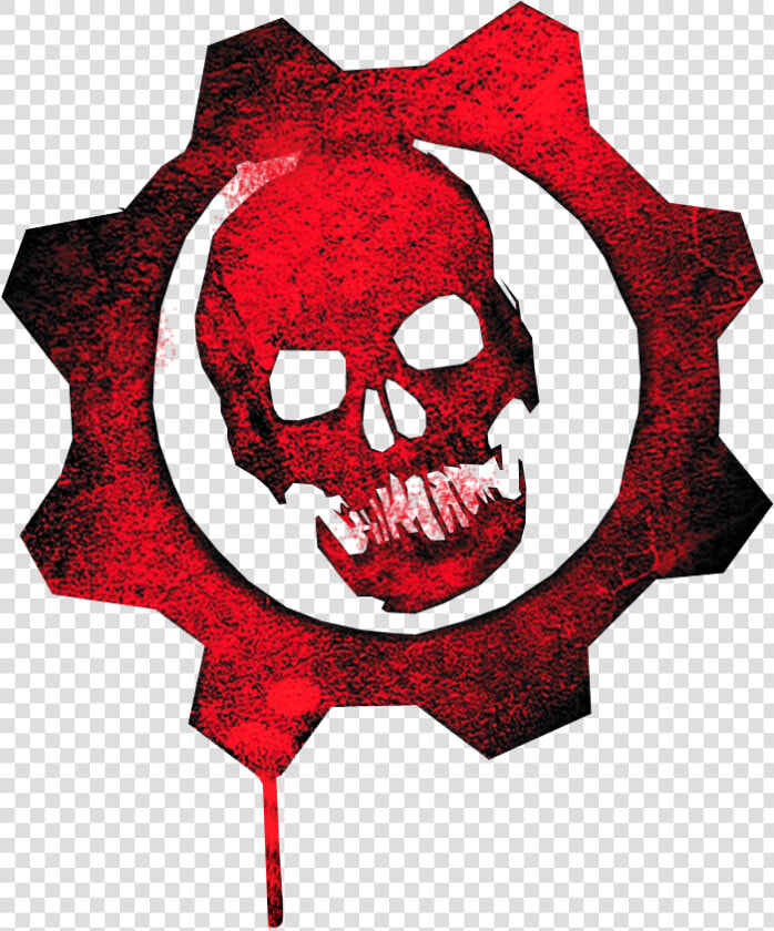 Skull Logo Gears Of War Clip Art At Clker   Gears Of War Png  Transparent PngTransparent PNG