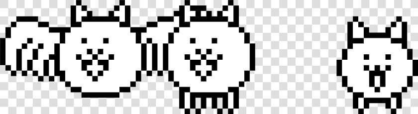 Clip Art Pixel Art Cats   Battle Cats Pixel Art  HD Png DownloadTransparent PNG