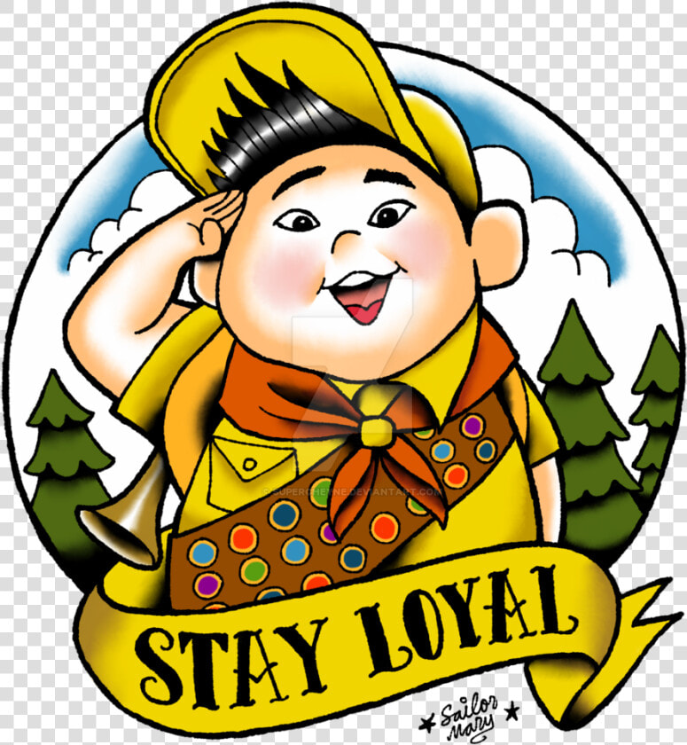Up Clipart Disney Pixar   Russel From Up Fan Art  HD Png DownloadTransparent PNG
