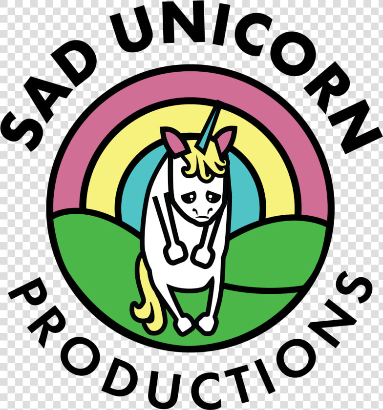Sadunicorn Prod Larg   Cartoon  HD Png DownloadTransparent PNG