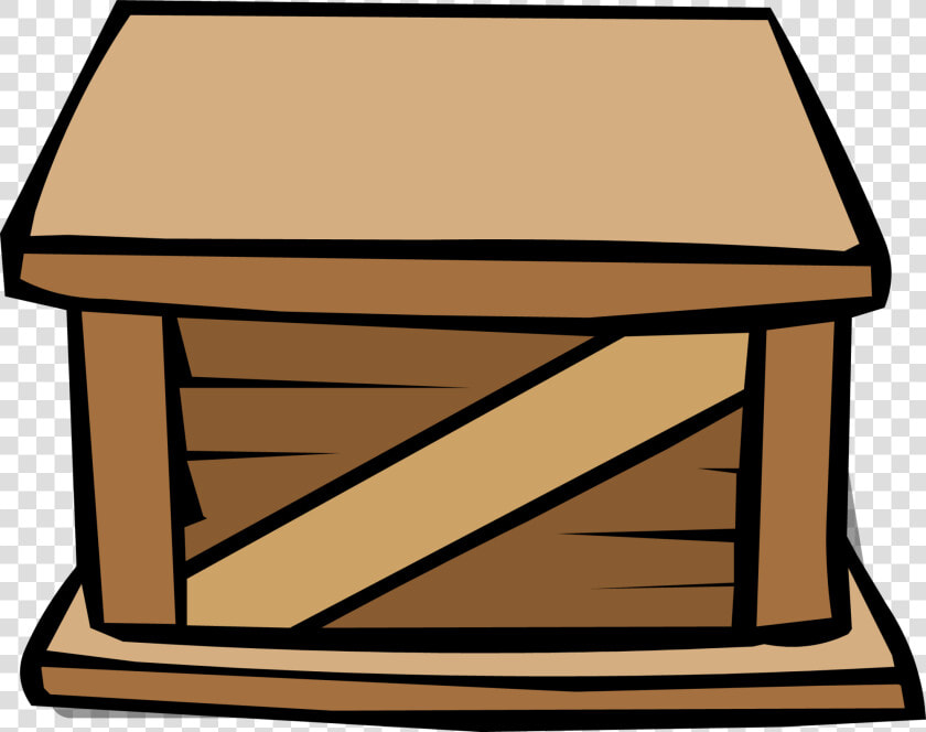 Wooden Club Penguin Wiki   Crate Clipart Png  Transparent PngTransparent PNG