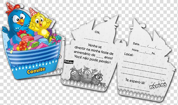 Convite Da Galinha Pintadinha Para Aniversário  HD Png DownloadTransparent PNG