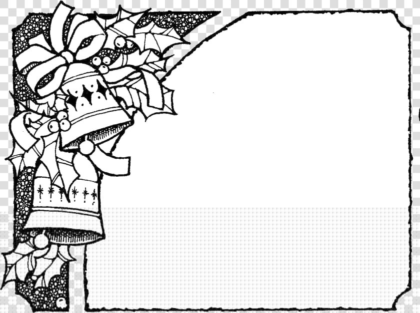 Christmas Border Clipart Black And White Panda Free   Christmas Images Black And White Clipart  HD Png DownloadTransparent PNG