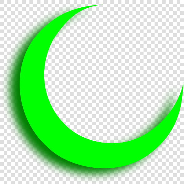 Moon Png Clipart  crescent Moon Green Png  Transparent   Clipart Of Crescent Shape  Png DownloadTransparent PNG