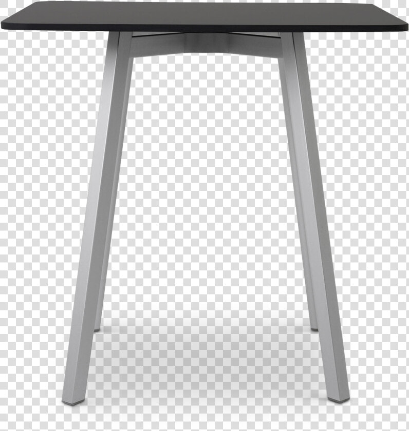 Su Cafe Table 26 Black Top   End Table  HD Png DownloadTransparent PNG