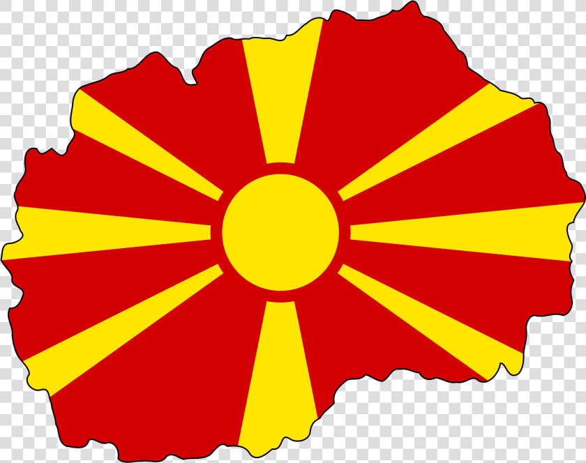 Macedonia Flag Shape  HD Png DownloadTransparent PNG