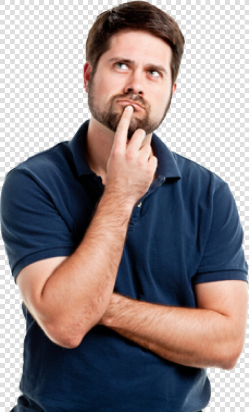 Thinking Man Png Free Download   Person Thinking Png  Transparent PngTransparent PNG