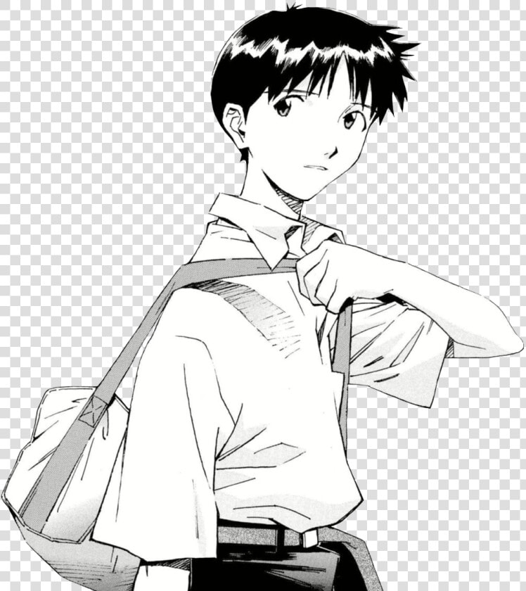 Shinji Ikari Manga  HD Png DownloadTransparent PNG