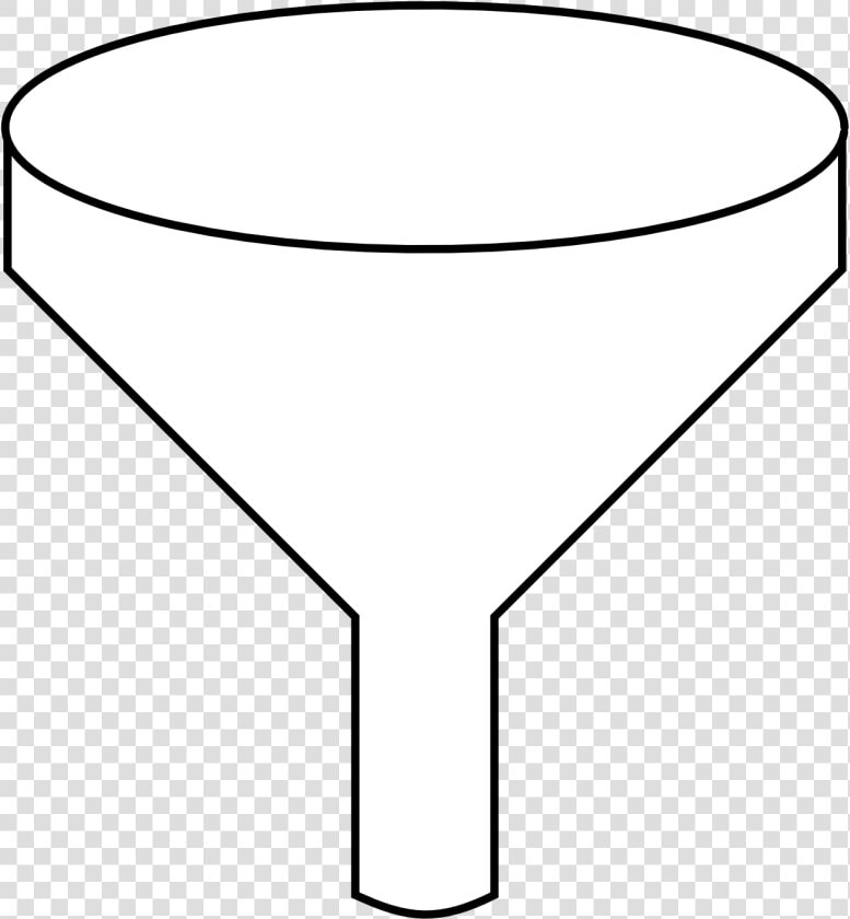 Funnel 20clipart   Sales Funnel Icon White  HD Png DownloadTransparent PNG