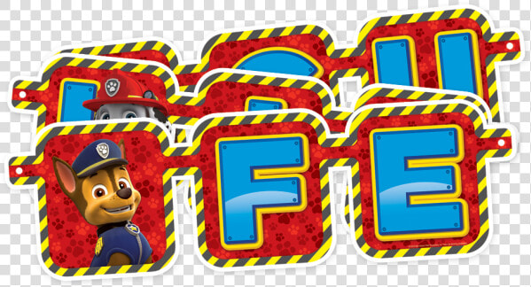 Letrero Feliz Cumpleaños Paw Patrol   Feliz Cumpleaños Paw Patrol Para Imprimir  HD Png DownloadTransparent PNG