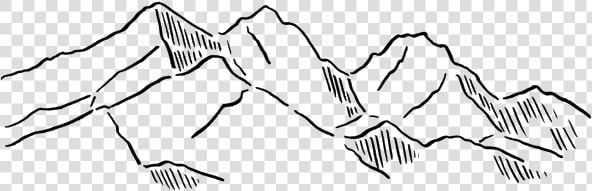  mountain  mountains  mountainview  mountainair  transparent   Mountain Black And White Drawing  HD Png DownloadTransparent PNG