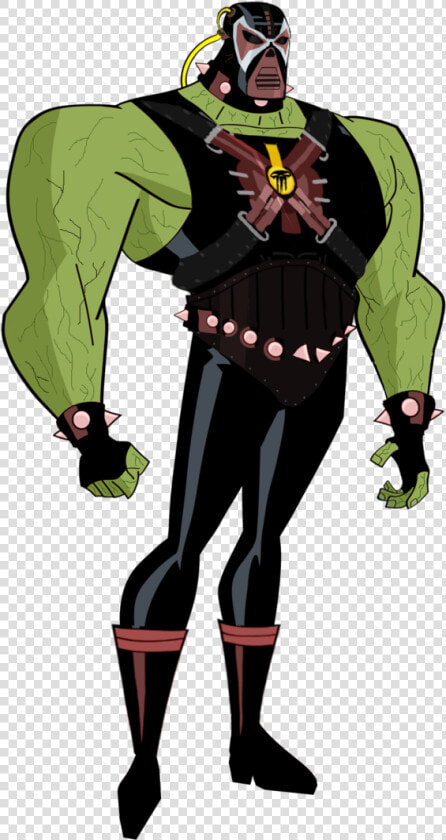 Superhero Robin Clipart Tnba   Dc Animated Universe Bane  HD Png DownloadTransparent PNG
