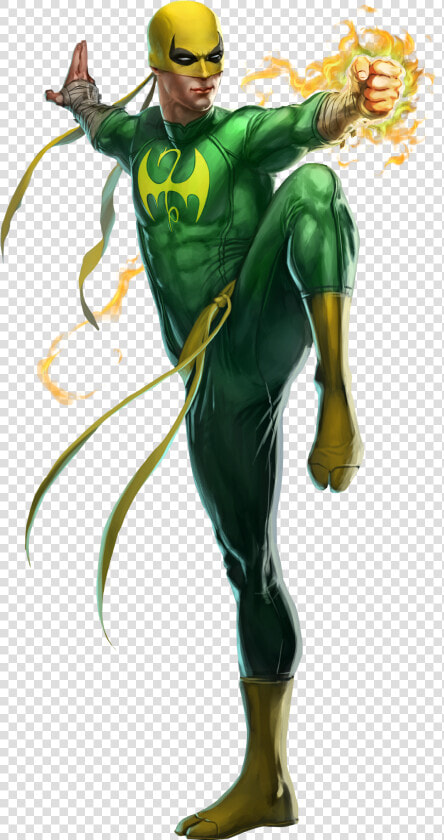 Iron Fist Comic Costumes  HD Png DownloadTransparent PNG