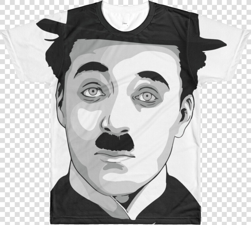 Charlie Chaplin Logo T Shirt   Illustration  HD Png DownloadTransparent PNG