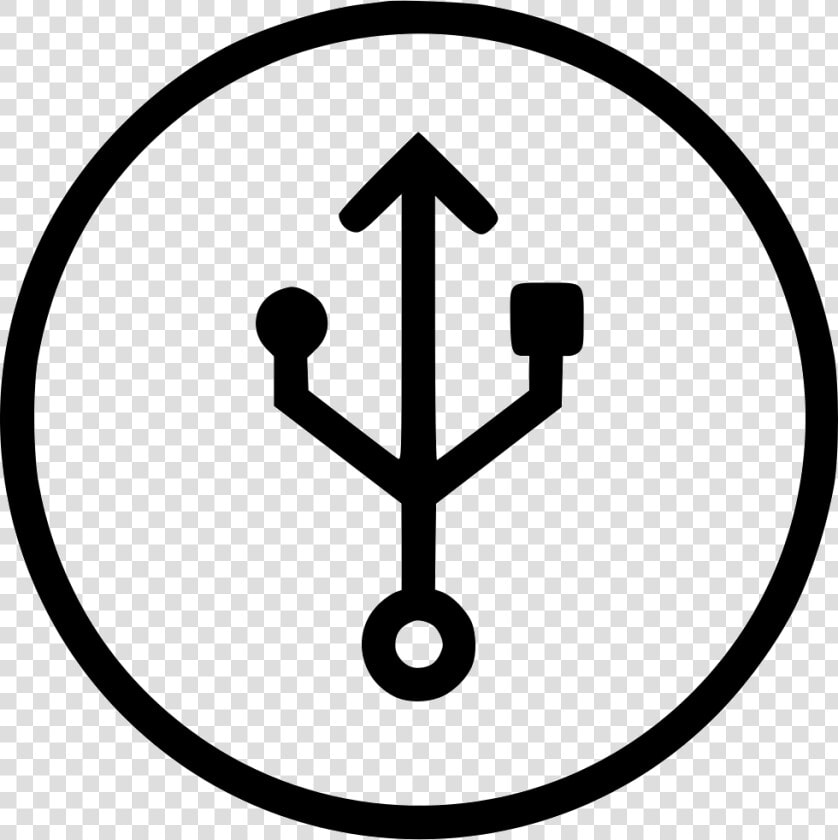 Usb Icon Circle   Info Button Icon Ios  HD Png DownloadTransparent PNG