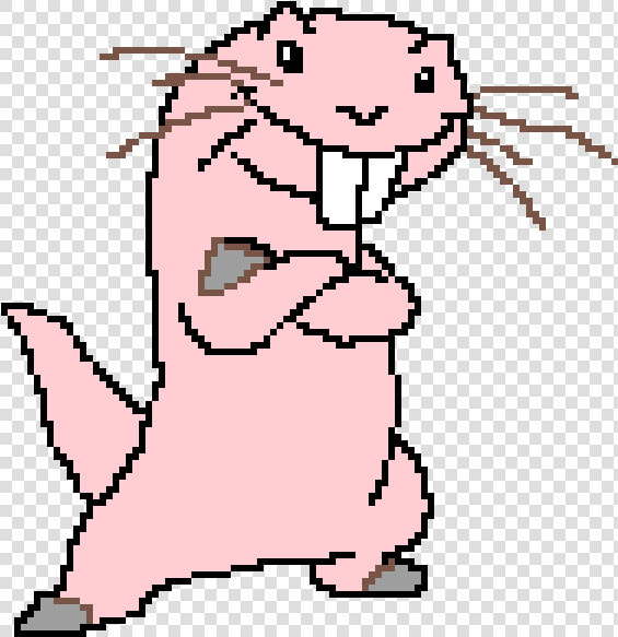 Rufus Kim Possible Poxel Art  HD Png DownloadTransparent PNG