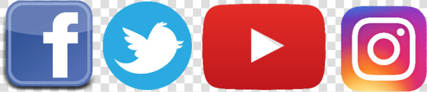  socialmedia  facebook  twitter  instagram  youtube   Social Media Icons For Email Signature 2019  HD Png DownloadTransparent PNG