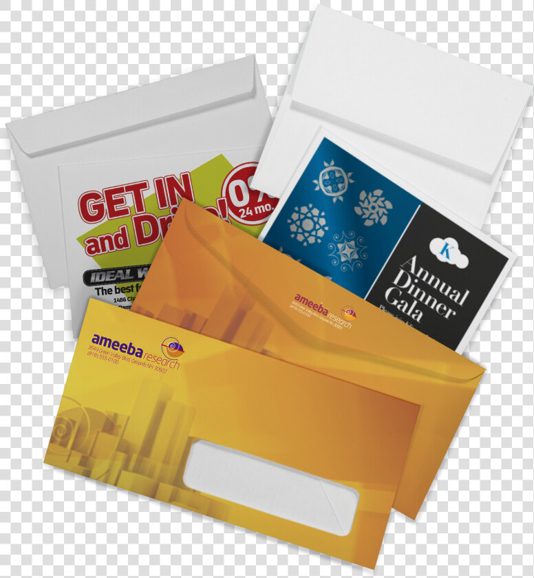Envelopes Printed  HD Png DownloadTransparent PNG