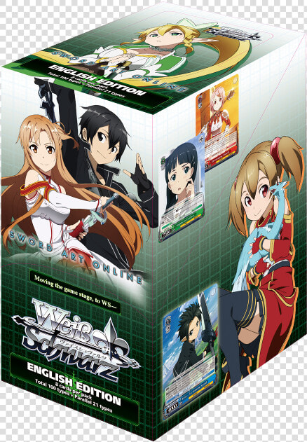 Weiss Schwarz English Sword Art Online  HD Png DownloadTransparent PNG
