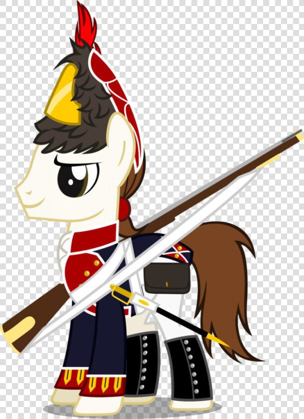 It Comes With A Saber And Musket For Added Decorations   Mlp Army Uniform  HD Png DownloadTransparent PNG