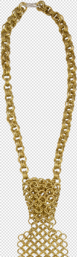 Brass Chainmail Tie   Chain  HD Png DownloadTransparent PNG