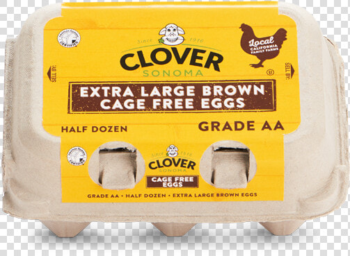Extra Large Brown Half Dozen Eggs   Beige  HD Png DownloadTransparent PNG