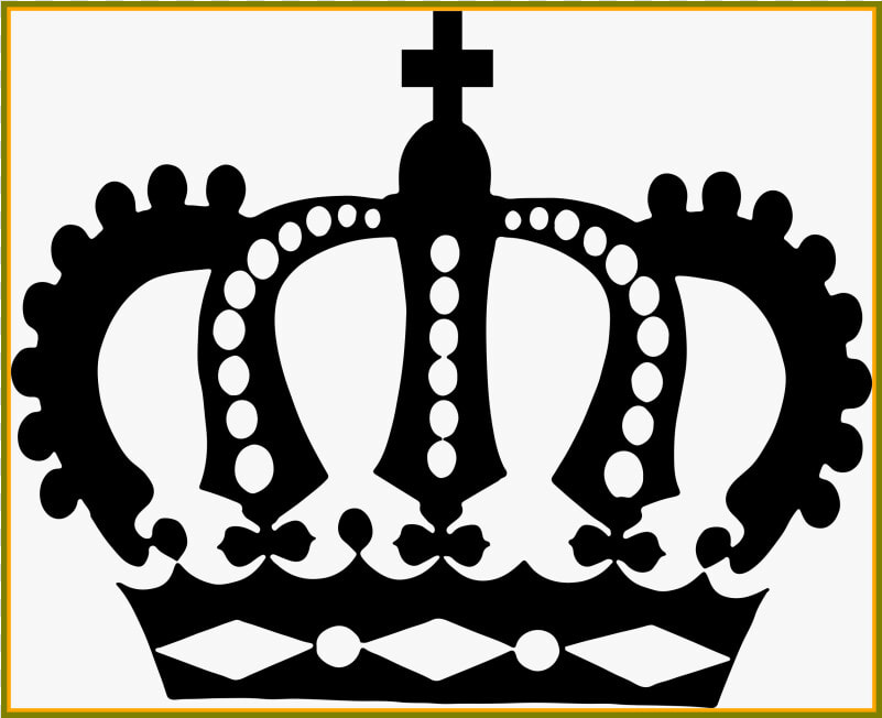 Queen Crown Clipart Drawing King Vector Transparent   Queen  39 s Royal Crown Black And White Clipart  HD Png DownloadTransparent PNG
