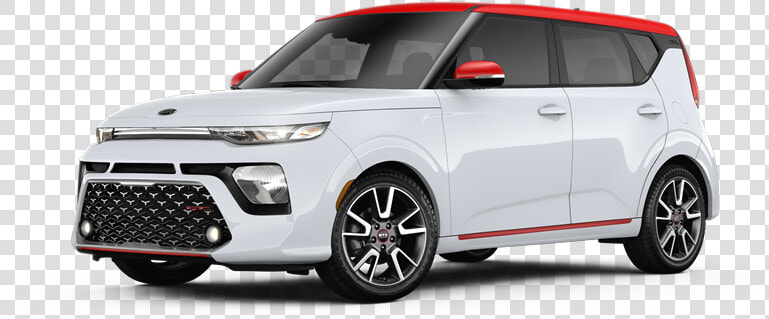 2020 Kia Soul Clear White And Inferno Red Two tone  HD Png DownloadTransparent PNG