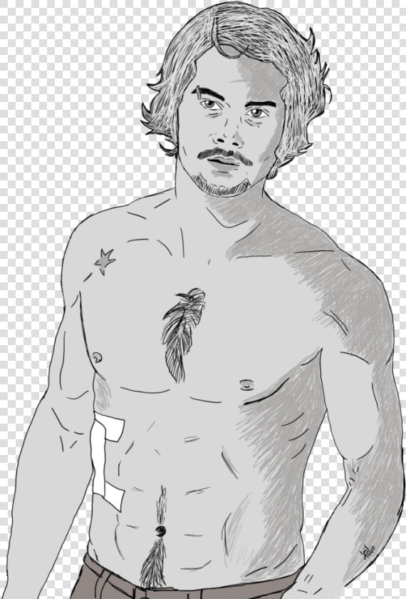 Dylan O Brien Fanart American Assassin   Dylan O Brien American Assassin Sketch  HD Png DownloadTransparent PNG