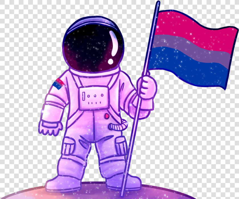  astronaut  lgbt  bisexual  pride  lovewins  tumblr   Pride Drawings  HD Png DownloadTransparent PNG