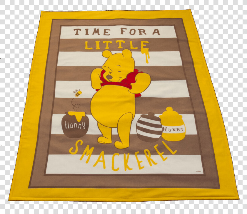 Quilt Pooh Bear   Winnie Pooh Panel  HD Png DownloadTransparent PNG