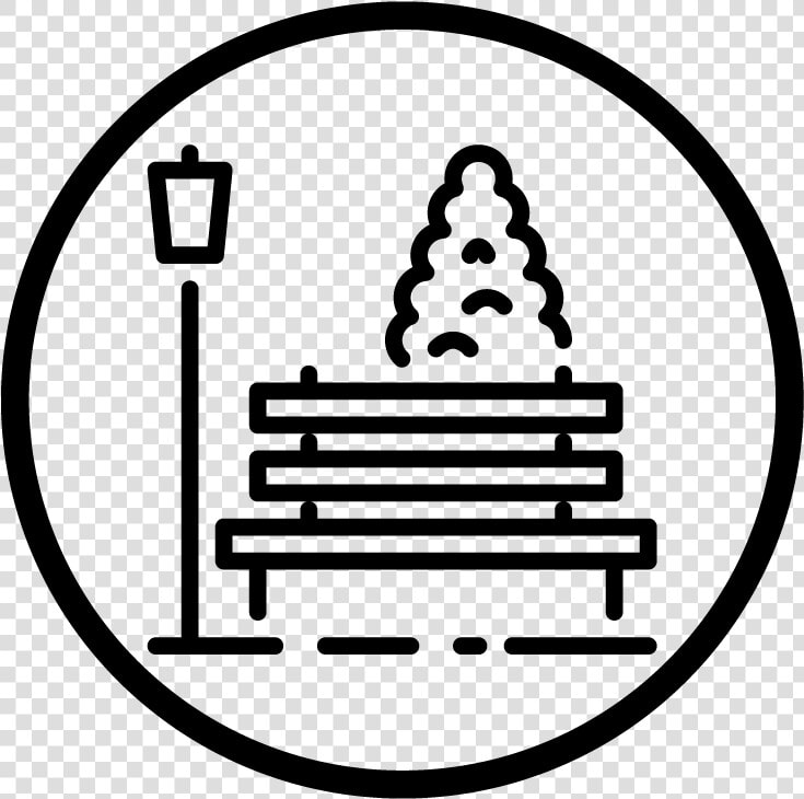 Central Park Icon Png Clipart   Png Download   Central Park Clip Art Black And White  Transparent PngTransparent PNG