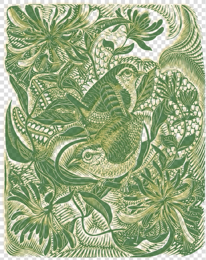 Birds In Forest   Wood Engraving  HD Png DownloadTransparent PNG