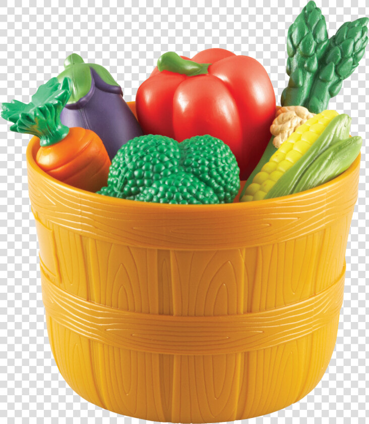 Transparent Verduras Png   Learning Resources Vegetable Basket  Png DownloadTransparent PNG