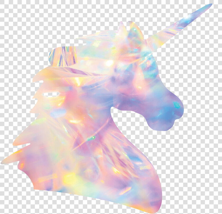 Holographic Unicorn Sticker   Holographic Unicorn  HD Png DownloadTransparent PNG