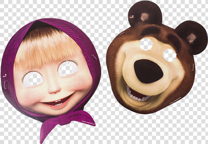 Transparent Masha Y El Oso Png   Portaretrato De Masha Y El Oso  Png DownloadTransparent PNG