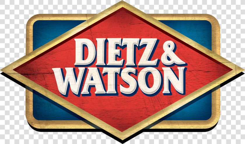 Dietz  amp  Watson Distressed Logo  HD Png DownloadTransparent PNG