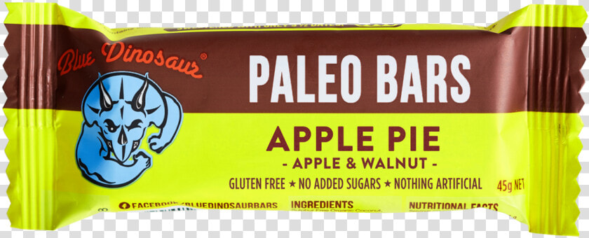 Apple Pie   Blue Dinosaur Paleo Bars  HD Png DownloadTransparent PNG