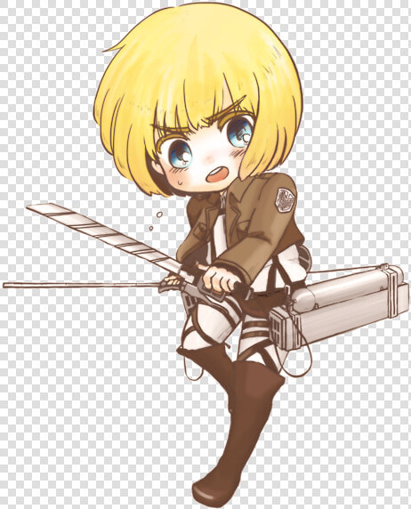 Armin Arlert     Attack On Titan Armin Chibi  HD Png DownloadTransparent PNG