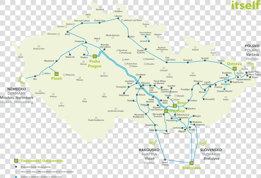 Network Map   Unicredit Pobočky  HD Png DownloadTransparent PNG