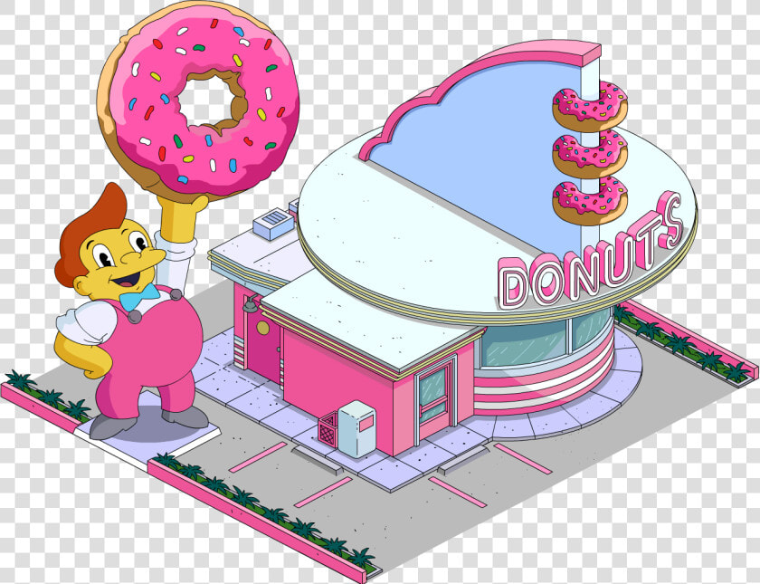 Simpsons Lard Lad Donuts  HD Png DownloadTransparent PNG