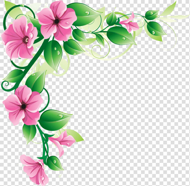 Flowers Borders Png Transparent Flowers Borders Png   Transparent Border Flower Png  Png DownloadTransparent PNG