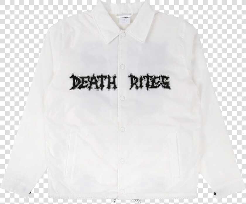 Curse Of The Pharoahs Coach Jacket White   Cardigan  HD Png DownloadTransparent PNG