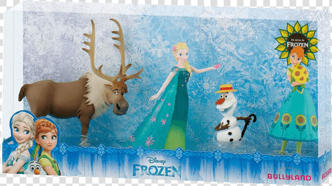 Coffret 4 Figurines Reine Des Neiges   Ana Si Elsa Olaf Sven  HD Png DownloadTransparent PNG