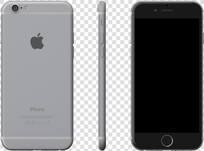 Iphone 6 Skin Space Gray   Iphone 6 In Black Colour  HD Png DownloadTransparent PNG