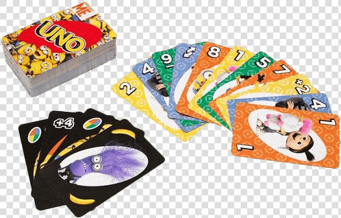 New Despicable Me Minion Uno Card Game With A Special   Reglas Uno Mi Villano Favorito  HD Png DownloadTransparent PNG