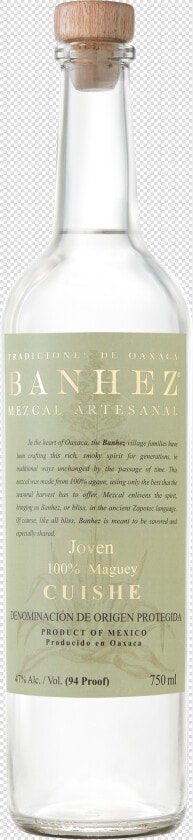 750ml Banhez Cuishe   Banhez Mezcal  HD Png DownloadTransparent PNG