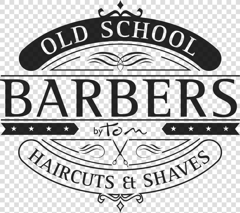 Old School Barber Shop Logo   Png Download   Barber School Png  Transparent PngTransparent PNG
