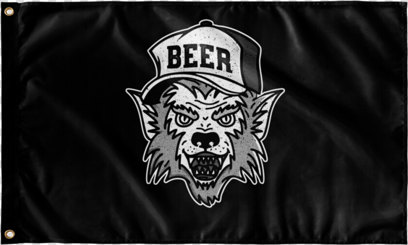 Werewolf Beer Hat Flag Flags   Said The Sky Illenium Seven Lions  HD Png DownloadTransparent PNG
