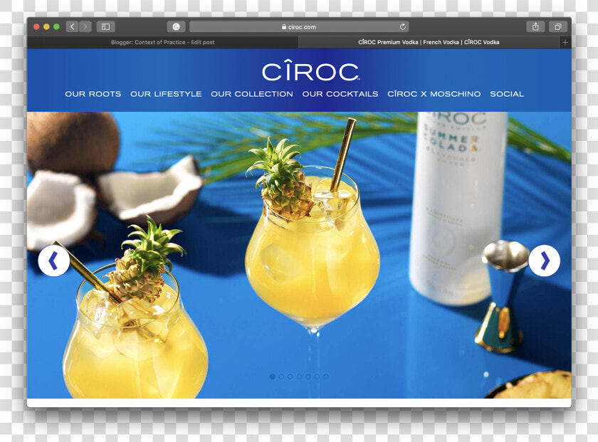Must Follow The Cîroc Brand Identity   Ciroc  HD Png DownloadTransparent PNG